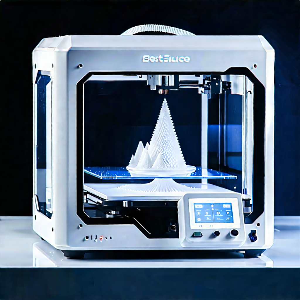 3d Printer With Digital Particles With Printer Shown