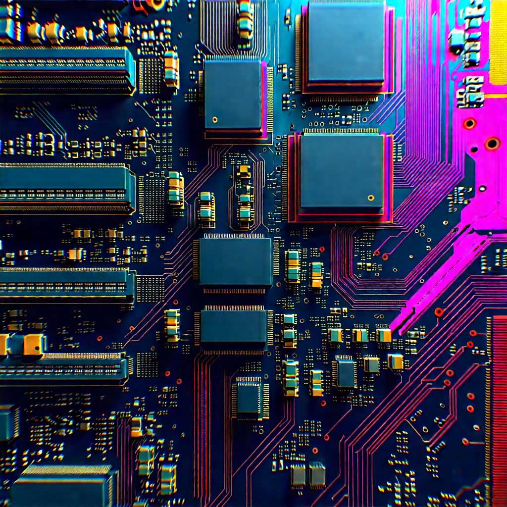 Close-up of memory module