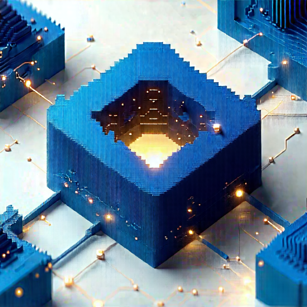 Blockchain network visualization