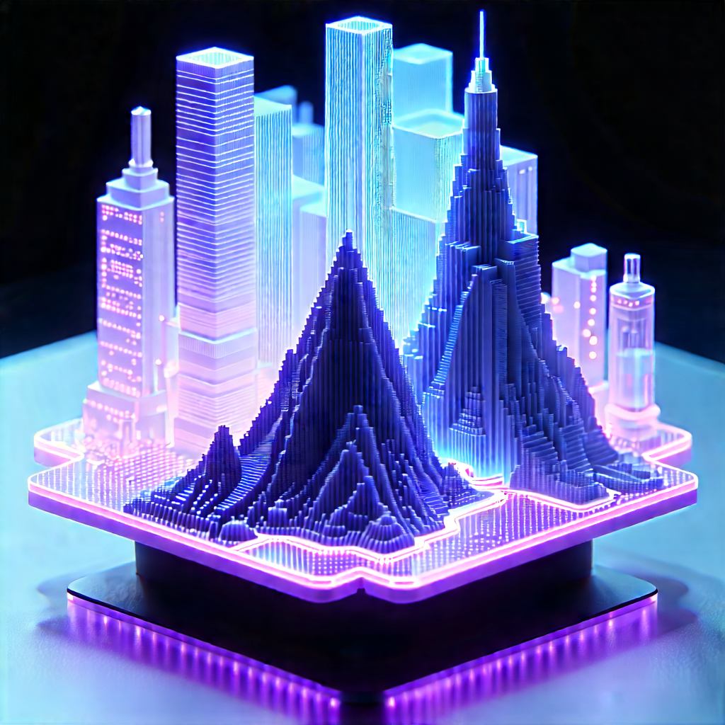 3d printer with data streams