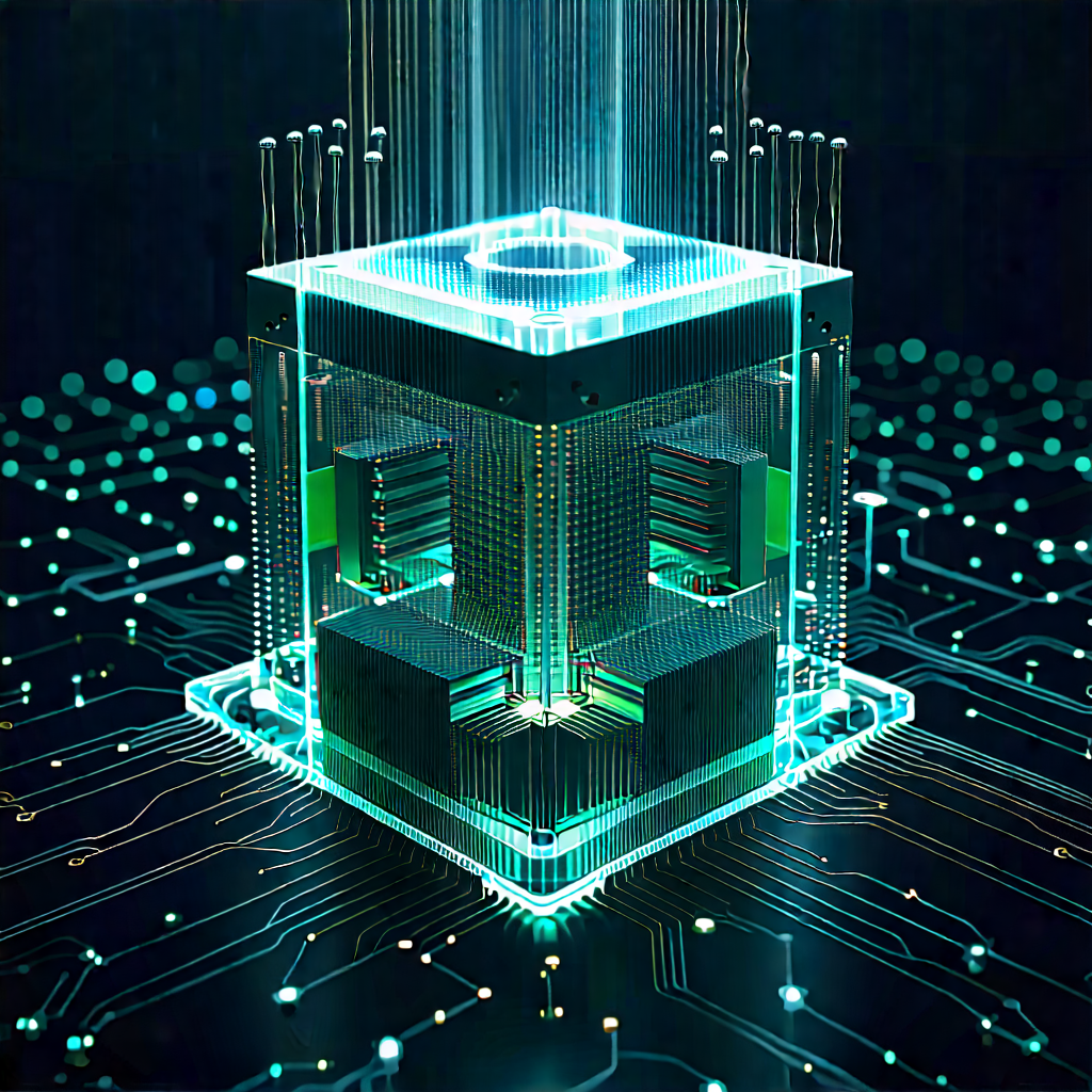 Quantum Computer With Data Streams With Large, Three-dimensional