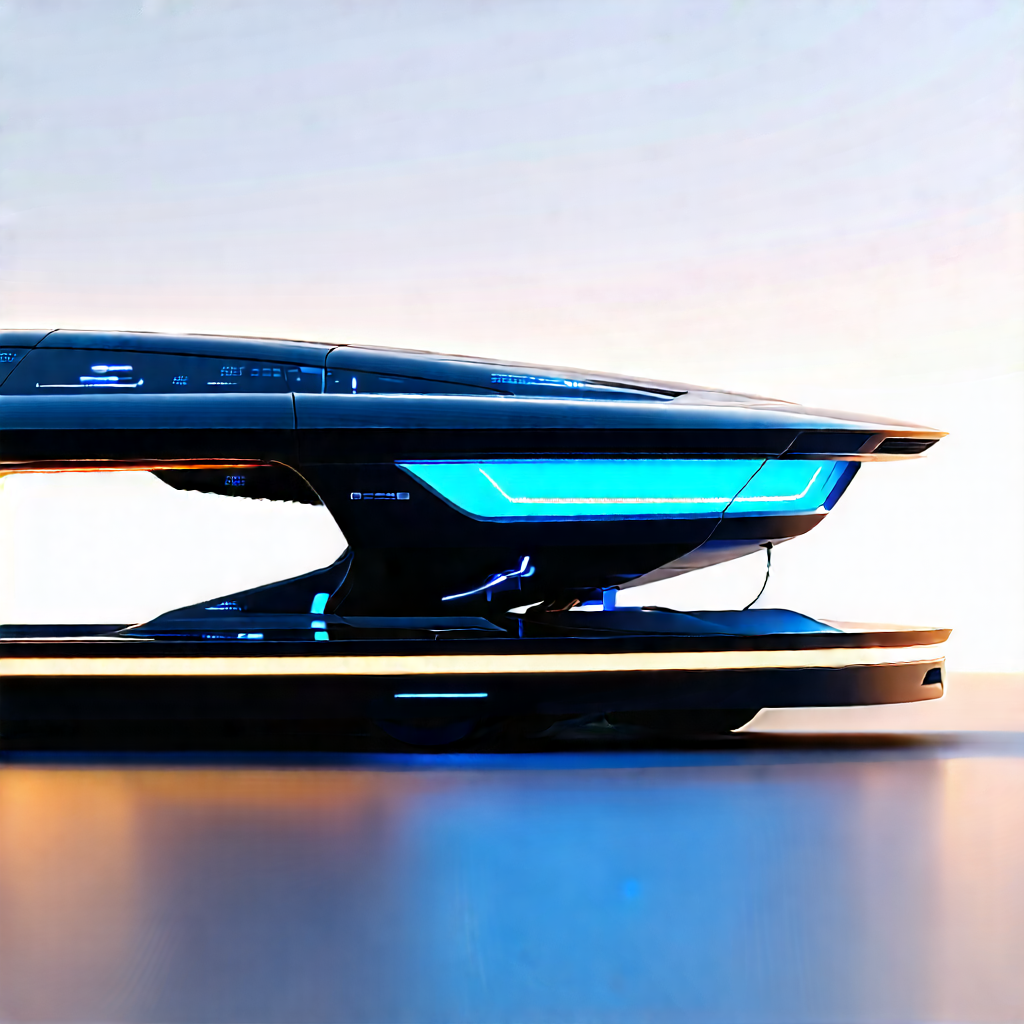Innovative Electric Vehicle Design With Futuristic Vehicle