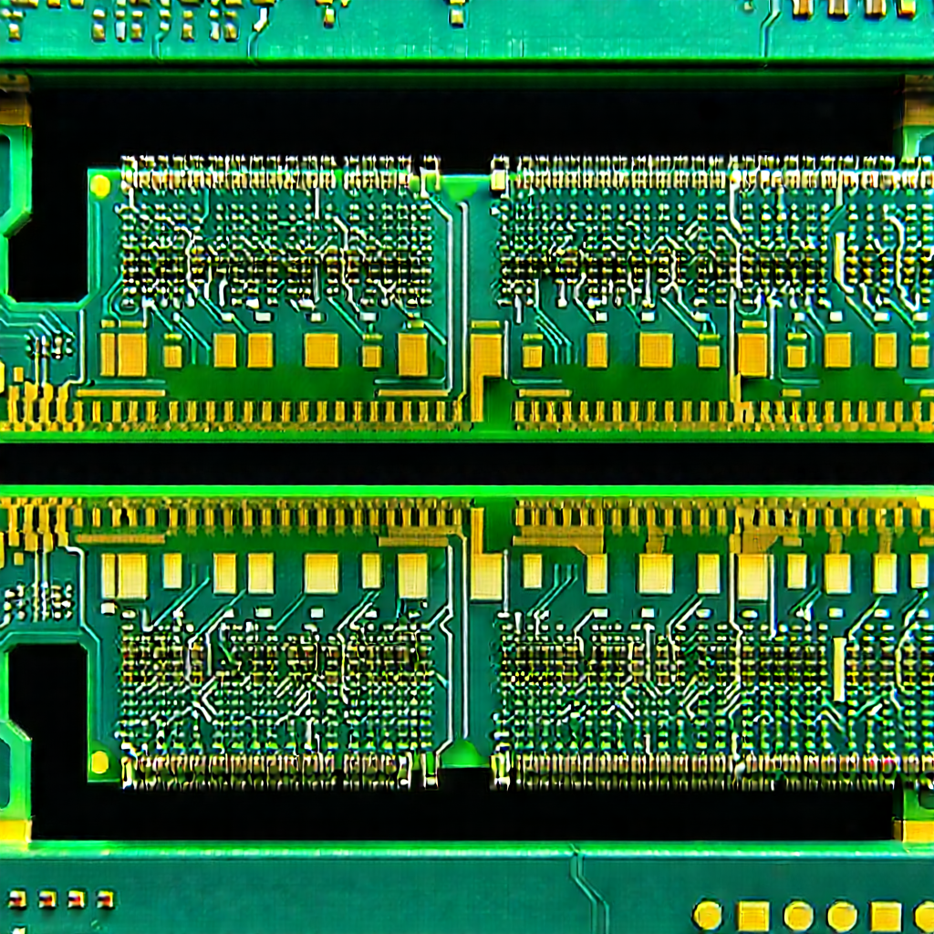 Close-up of memory module