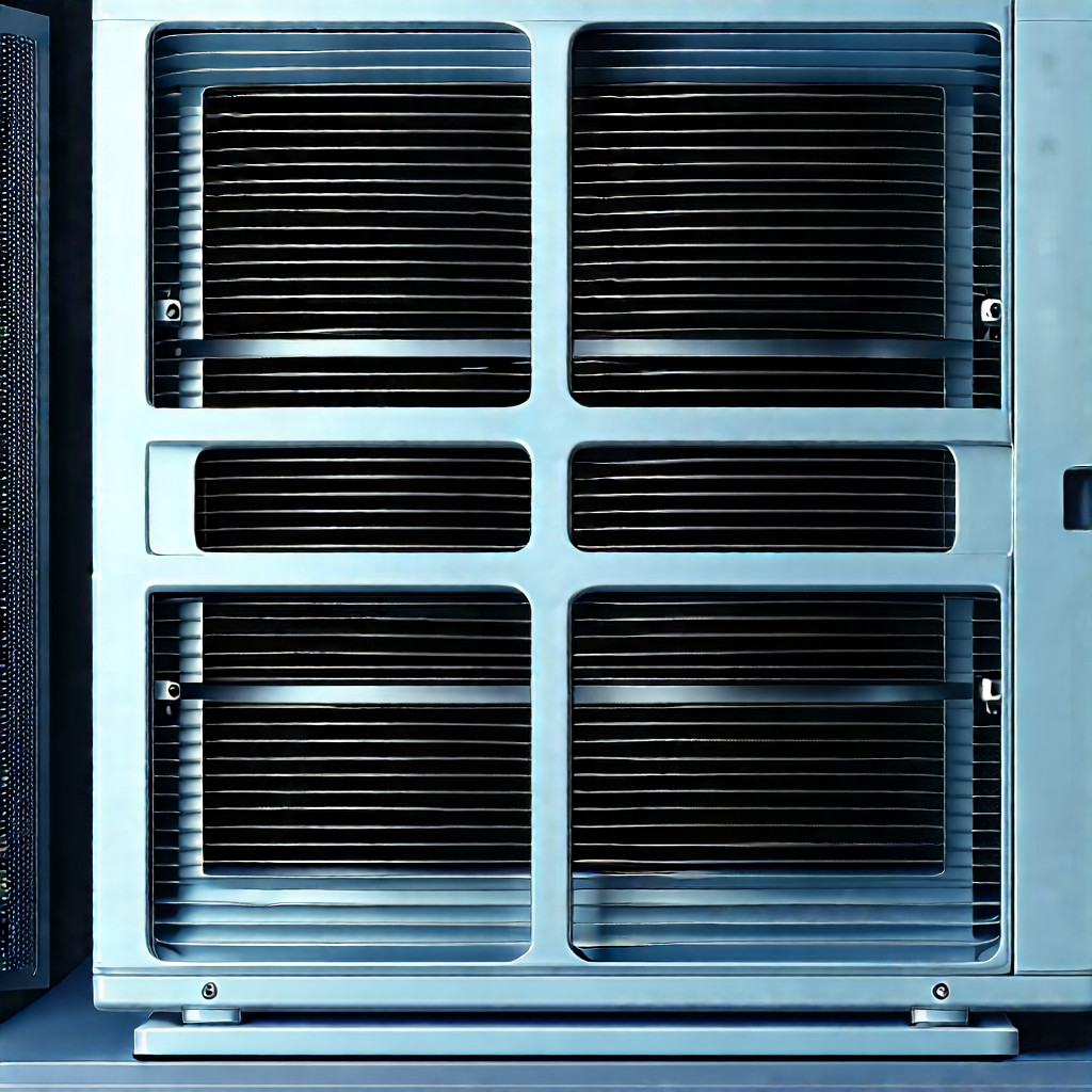 Close-up of cooling system