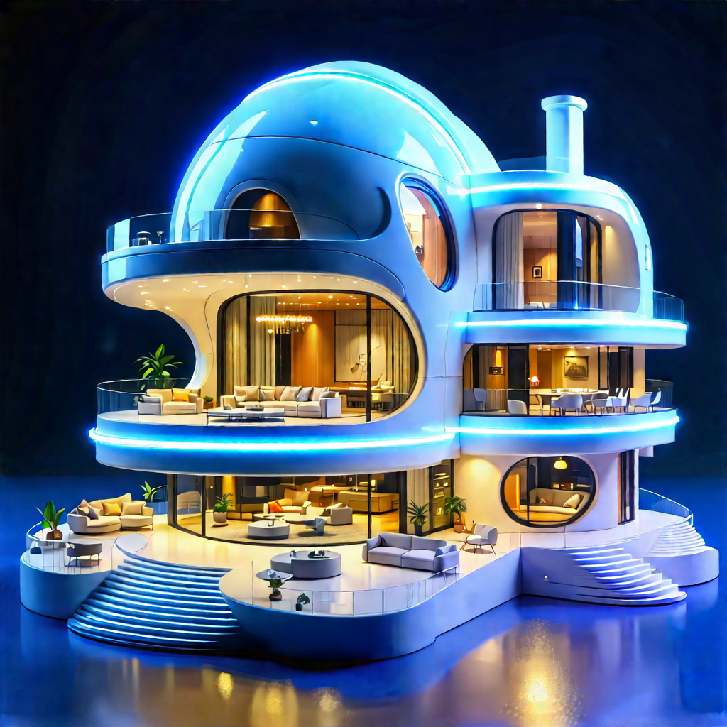 Futuristic smart home