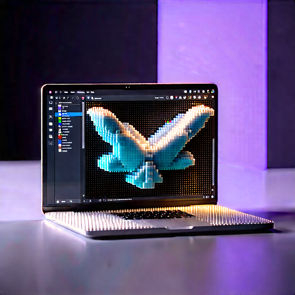 Laptop With User Interface With Laptop Computer