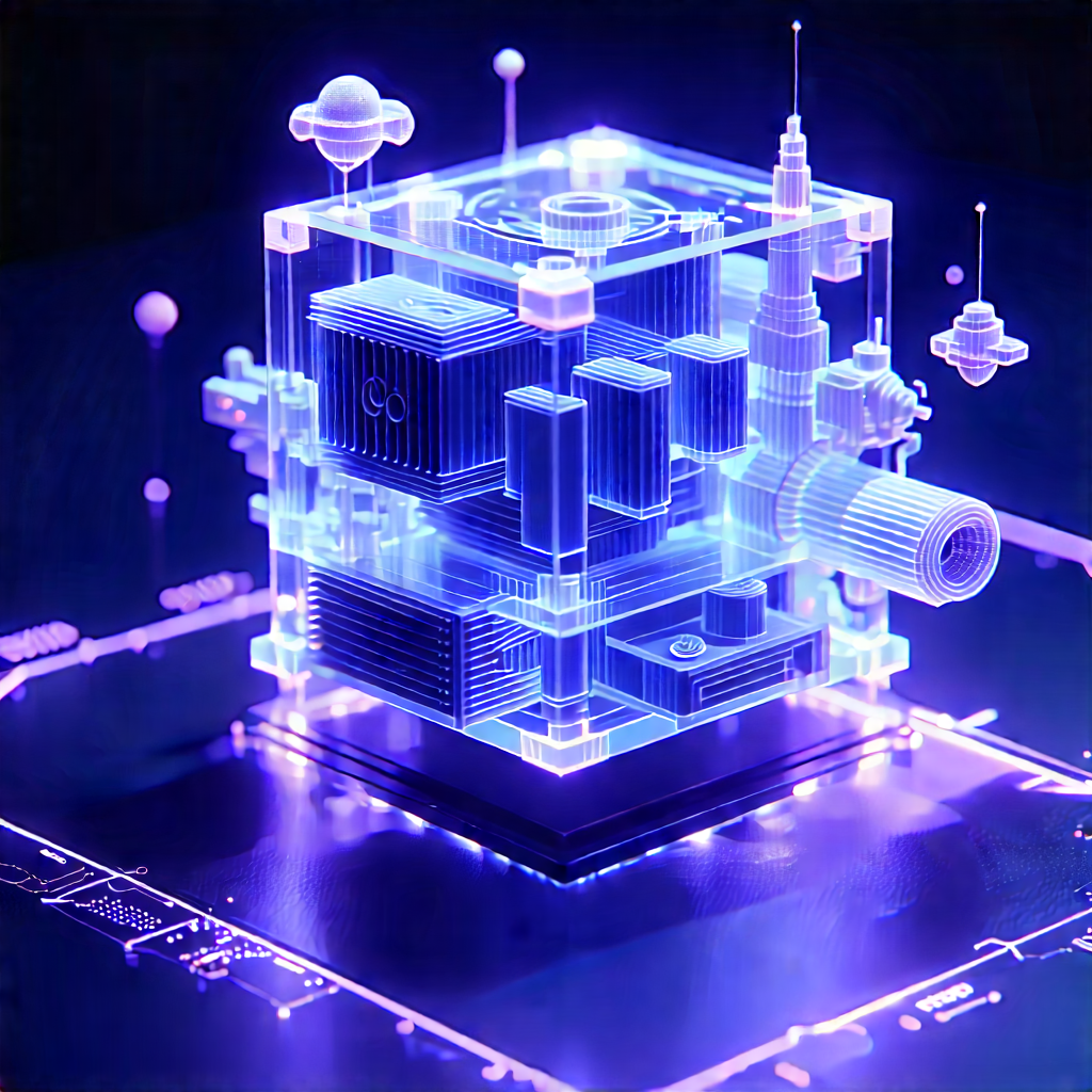 3d printer with holographic projection