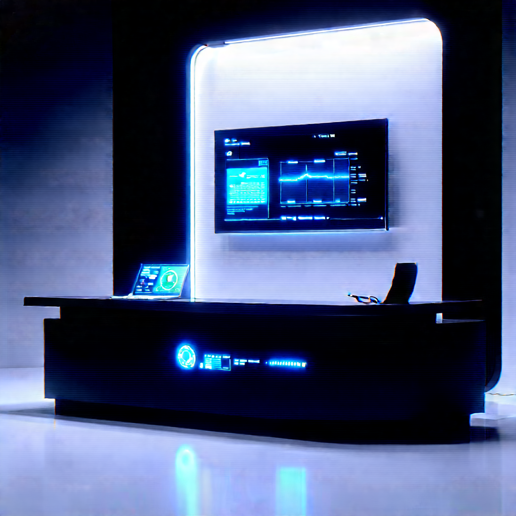 Healthcare technology in tech office