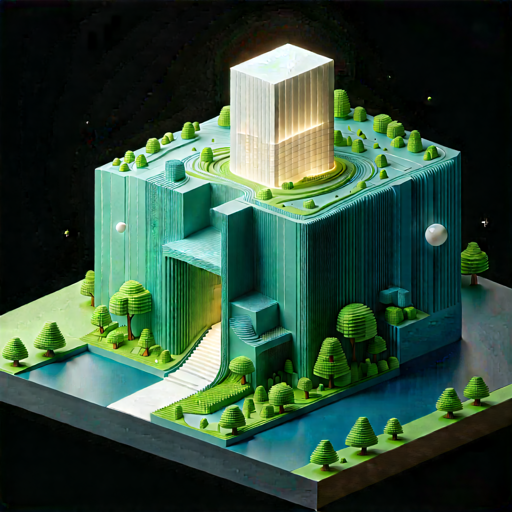 (digital:1.19) Transformation Visualization With Large, Blue,