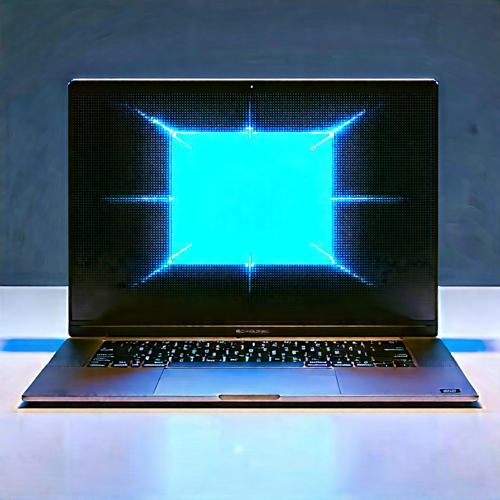 Laptop With Holographic Display With Laptop Computer