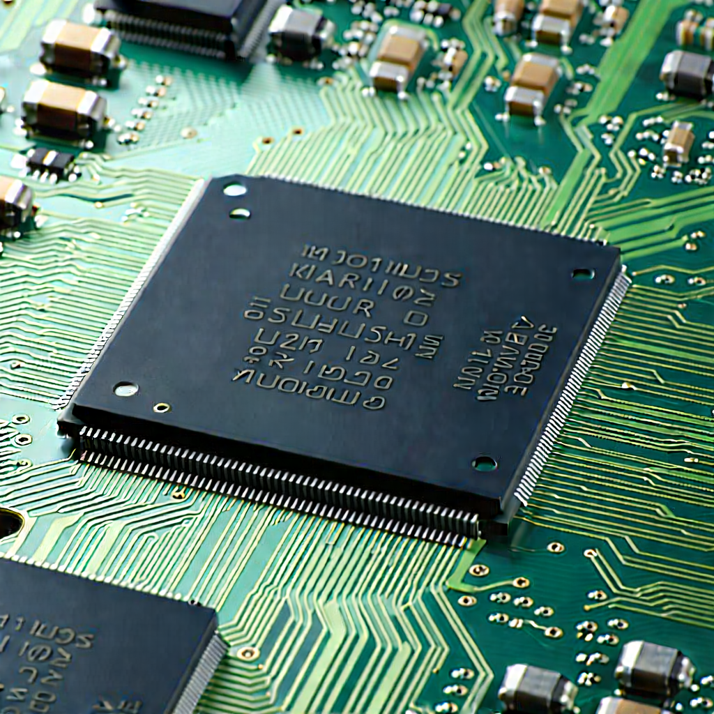 Close-up of memory module