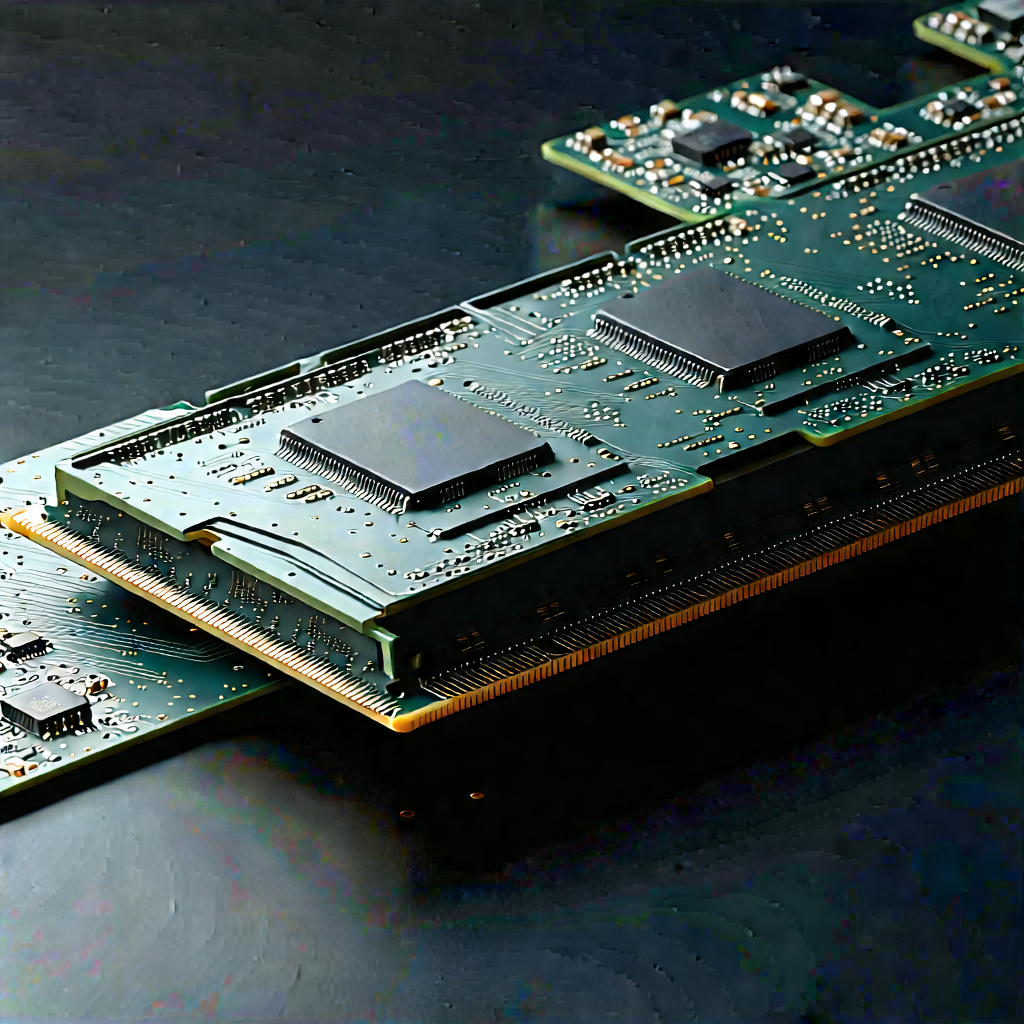 Close-up of memory module