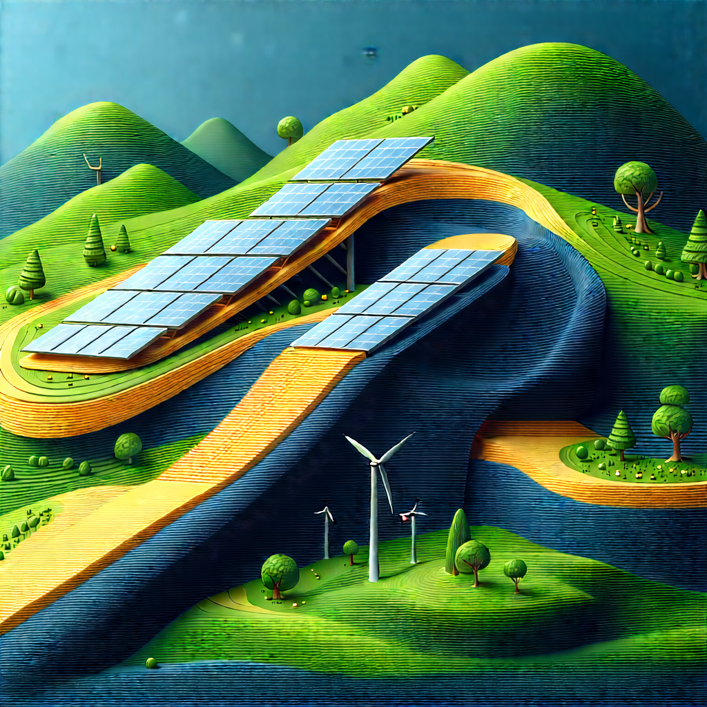 Innovative Renewable Energy (design:1.25) With Image, There