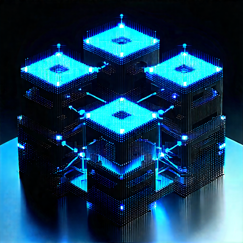 Blockchain network visualization