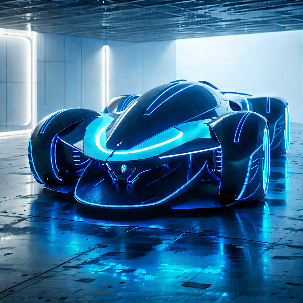 Innovative Electric Vehicle Design With Futuristic Vehicle