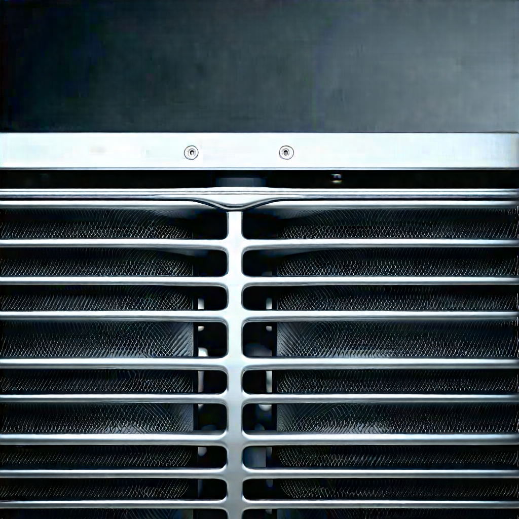 Close-up of cooling system