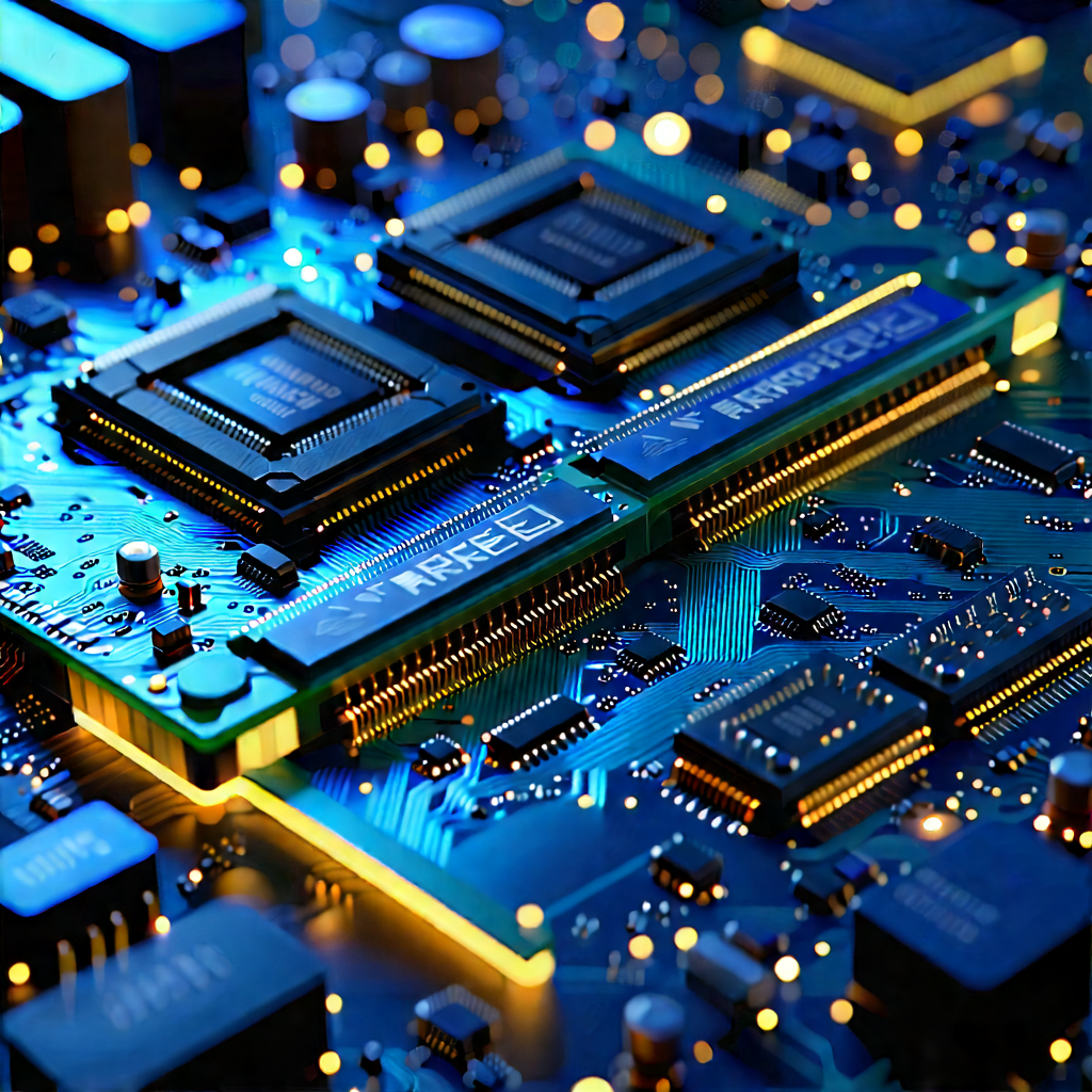 Close-up of memory module