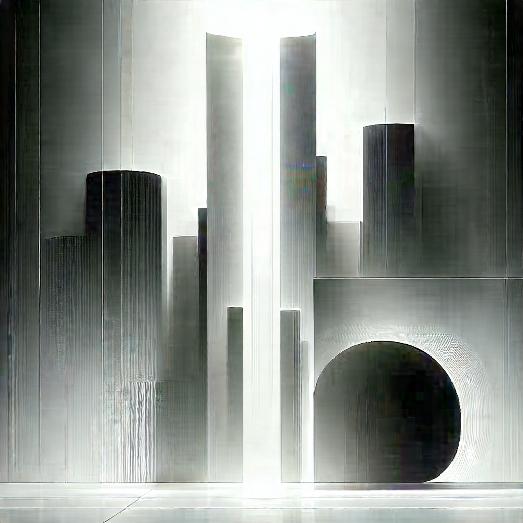 Futuristic Innovation Hub With Image, There