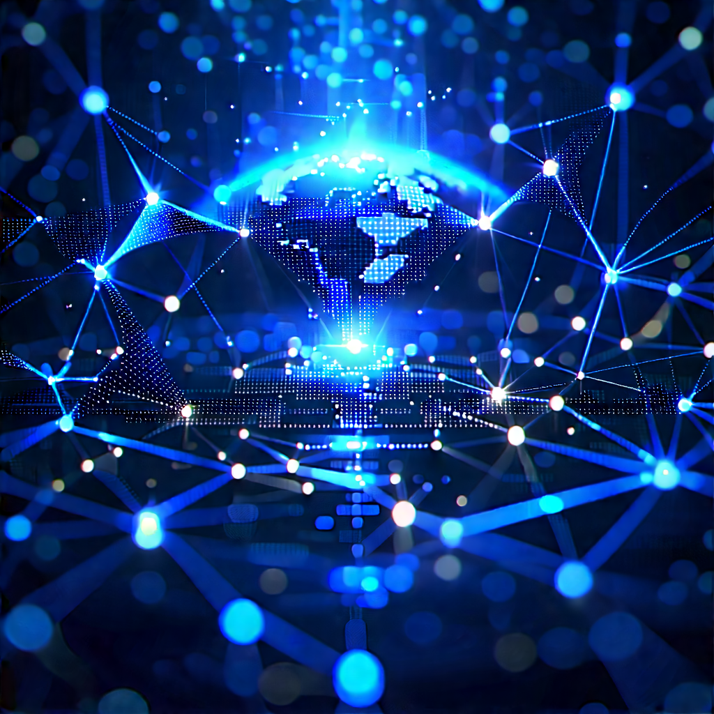 Blockchain network visualization
