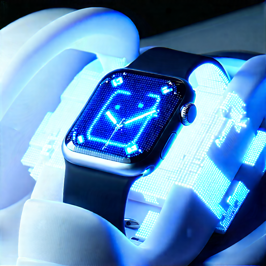 Smart watch with holographic display