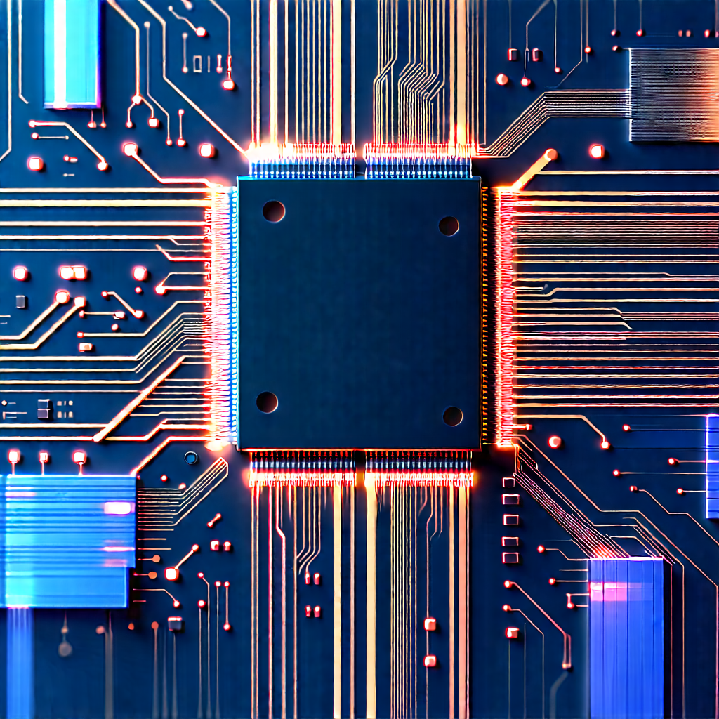 Microchip with data streams