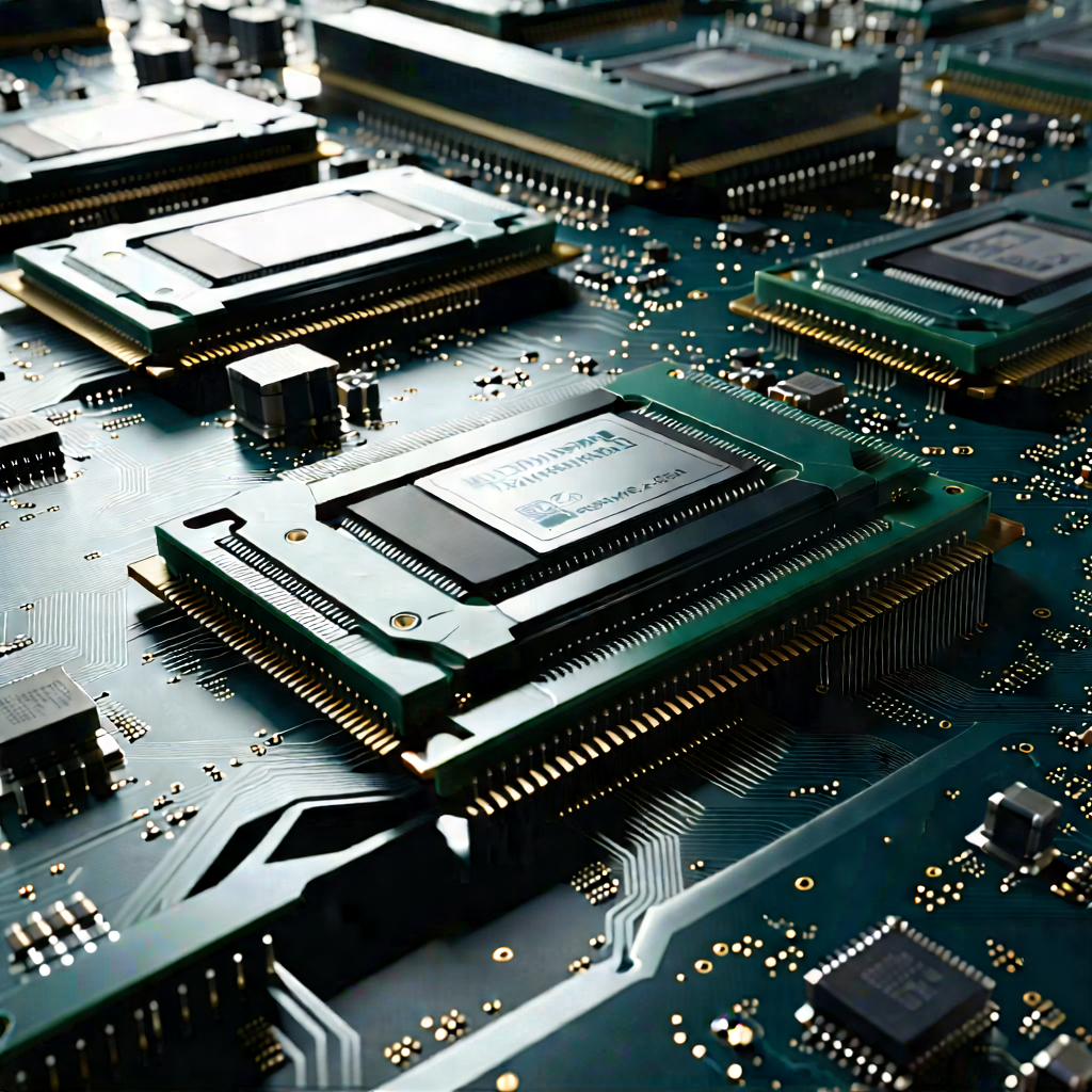 Close-up of memory module