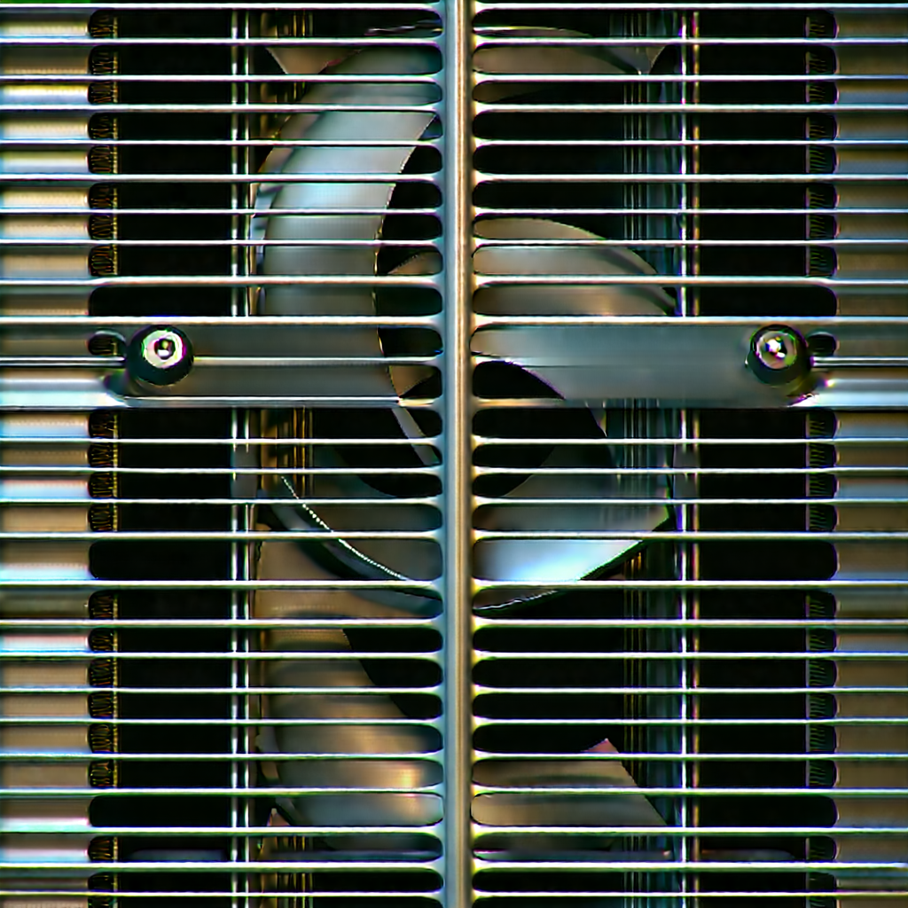 Close-up Of Cooling System With Large Shown