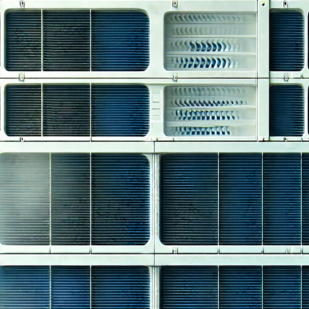 Close-up of cooling system