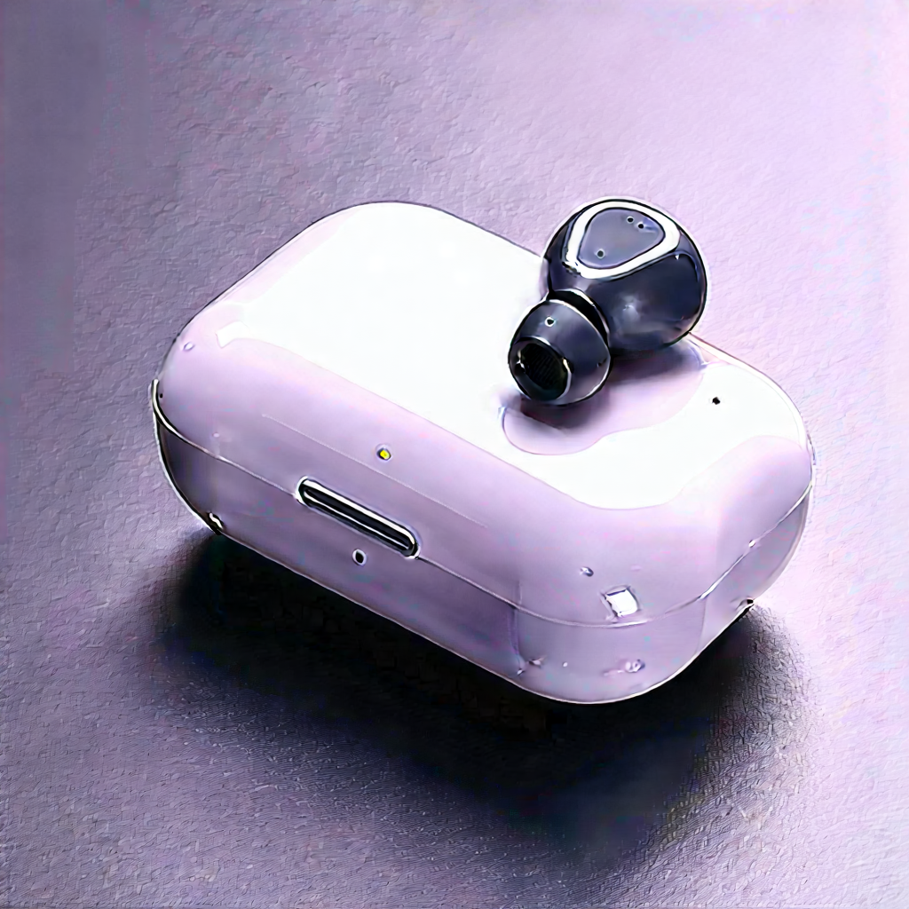 Wireless Earbuds With (digital:1.18) Artwork With Small Electronic