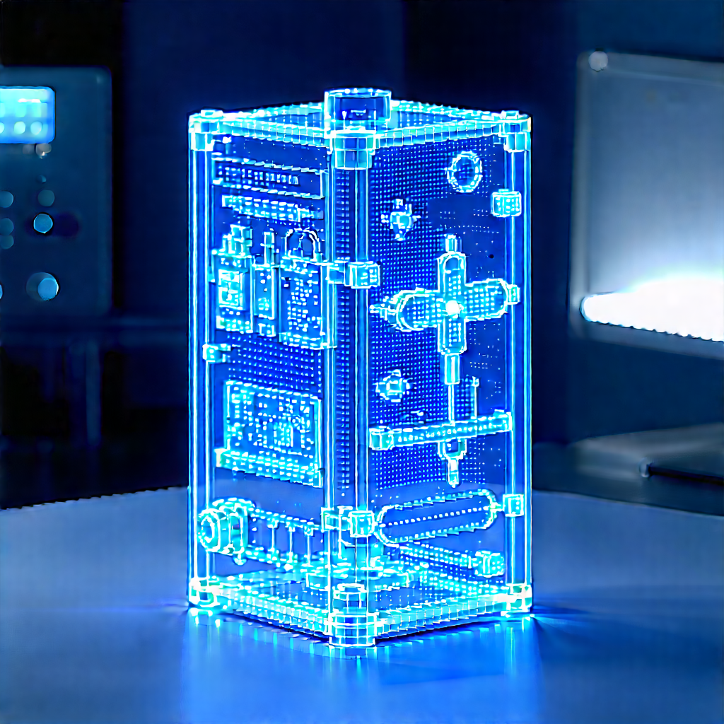 Innovative Medical Technology Design With Blue Blue