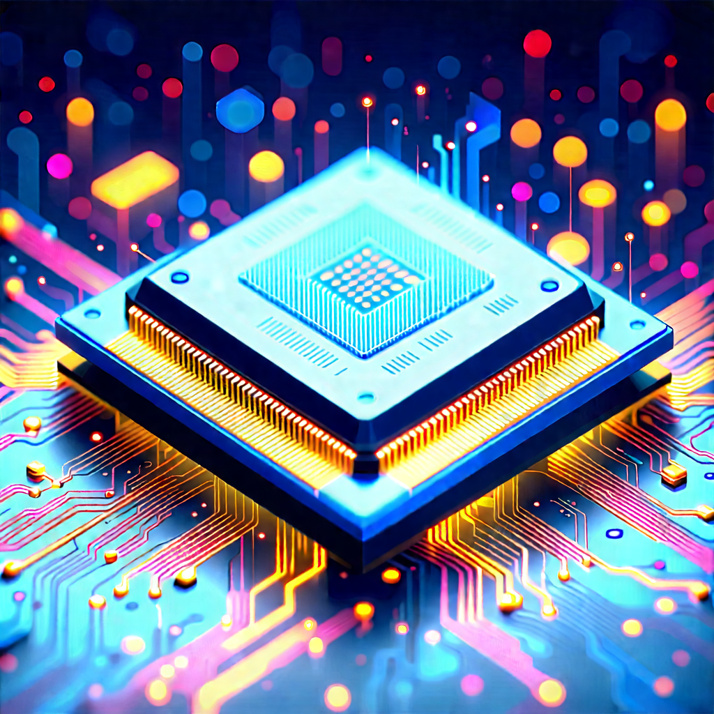 Microchip with data streams