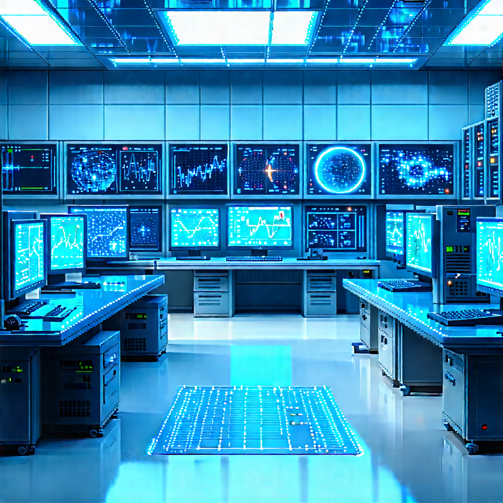 Aerospace Technology In Modern Laboratory With Image, There
