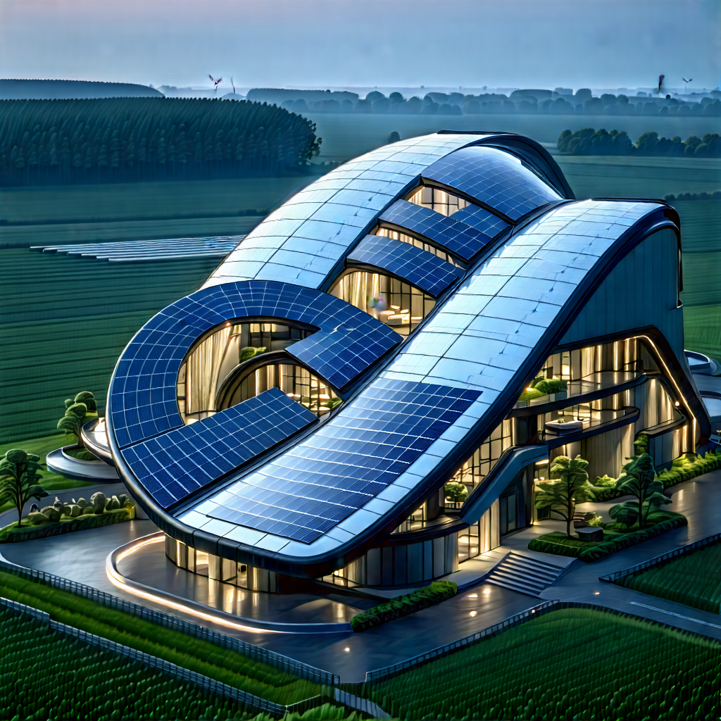 Innovative Renewable Energy Design With Large, Modern-looking