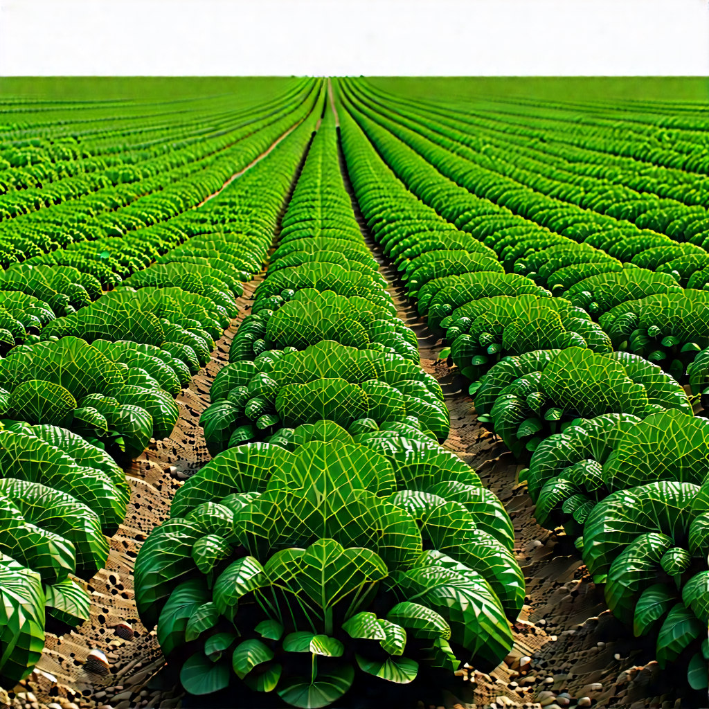 Agricultural Technology In Research Center With Large Field