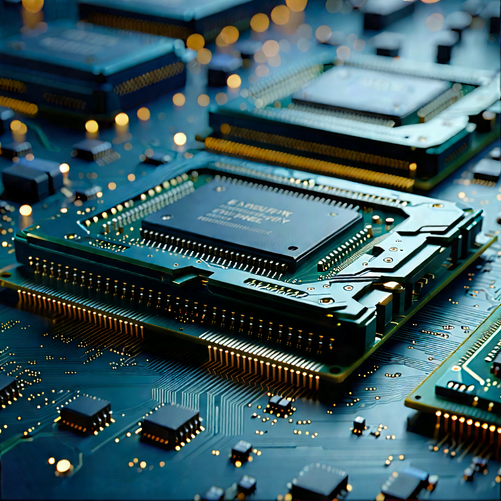 Close-up of memory module