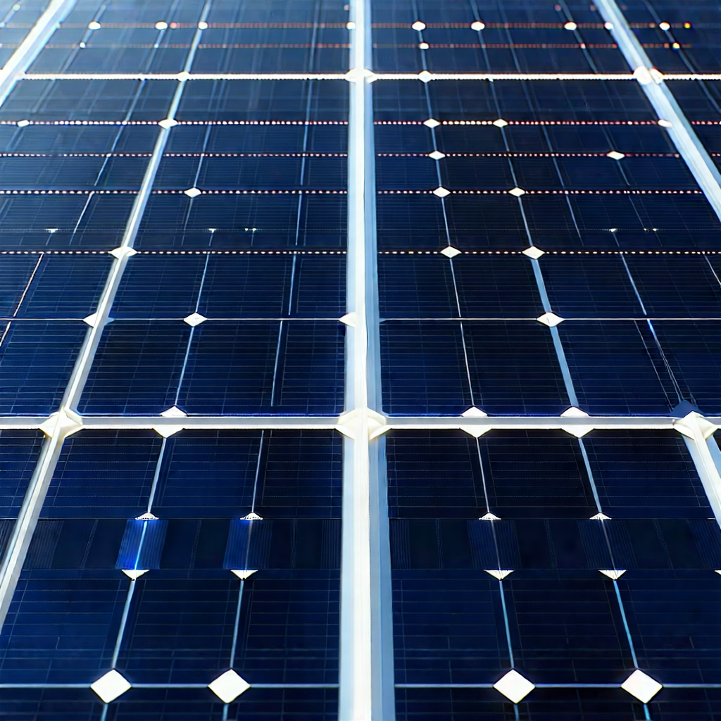 Solar Panel With Laser Scanning With Large Solar