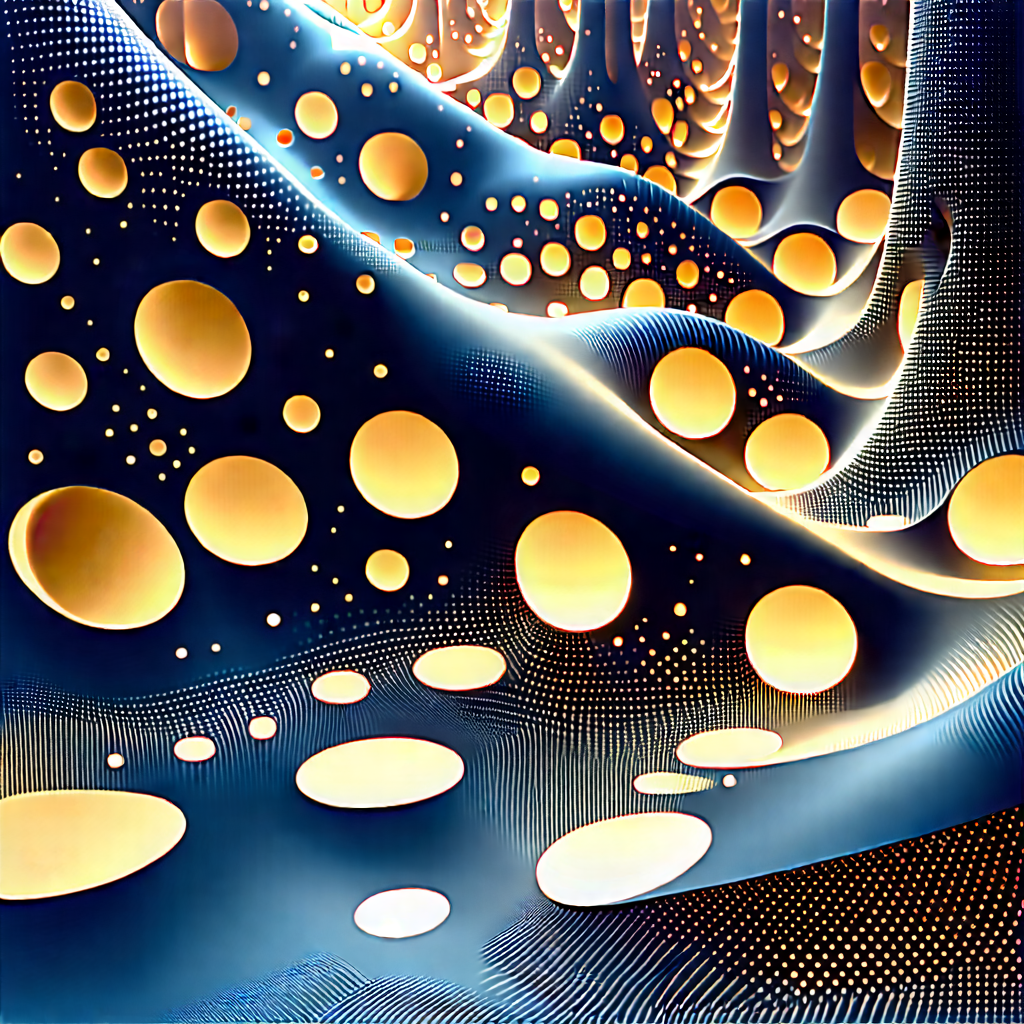 Close-up of sensor array