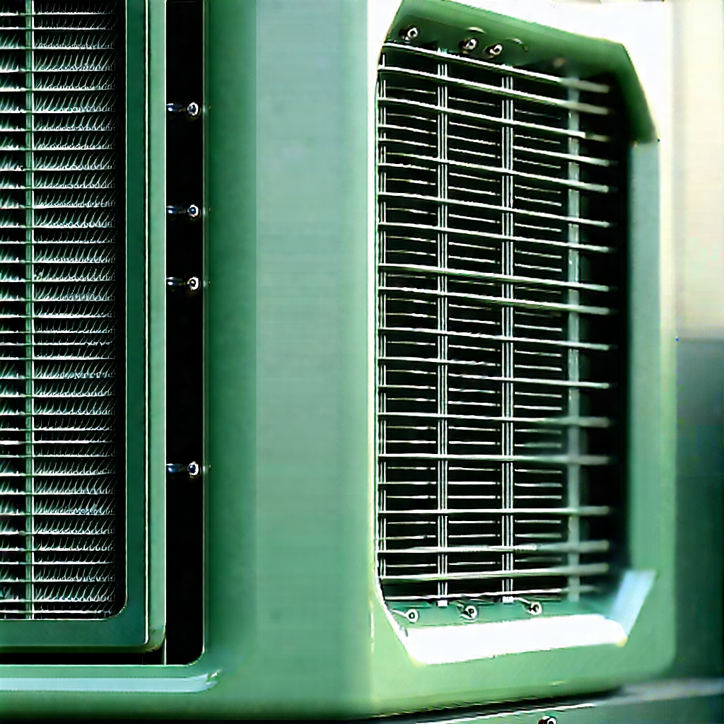 Close-up of cooling system