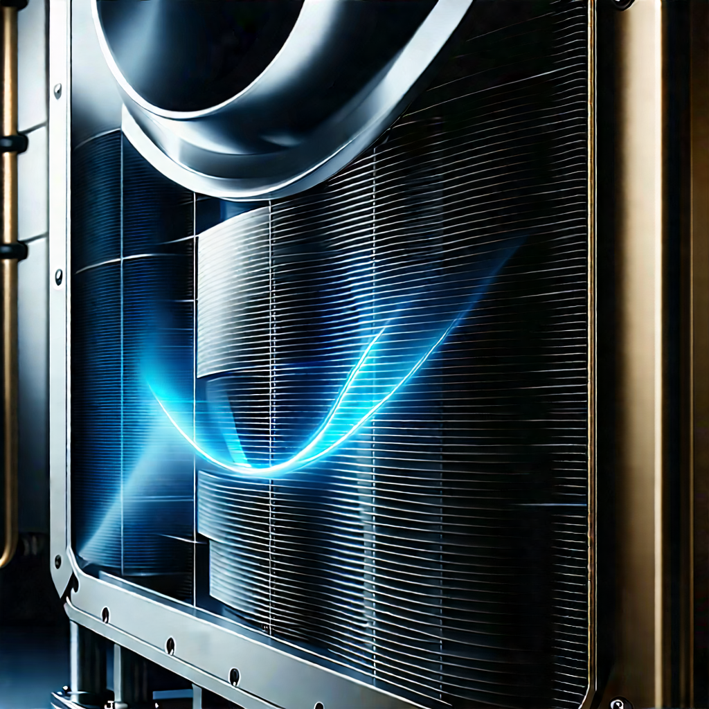 Close-up of cooling system