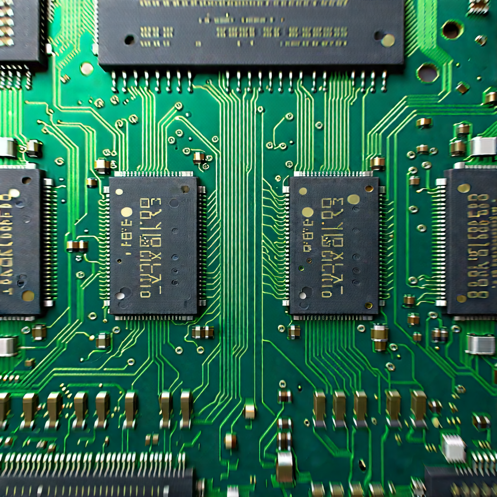 Close-up of memory module