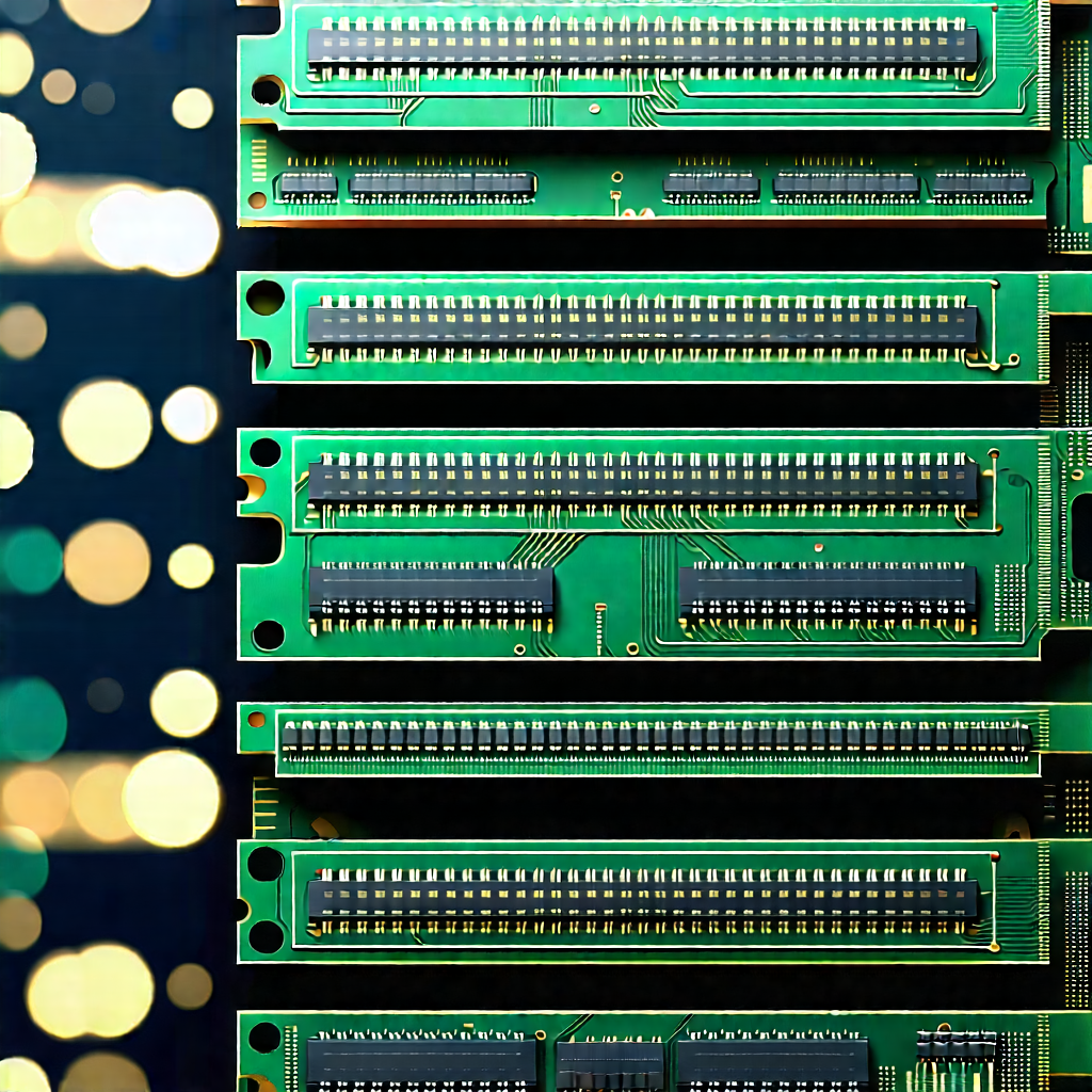 Close-up of memory module
