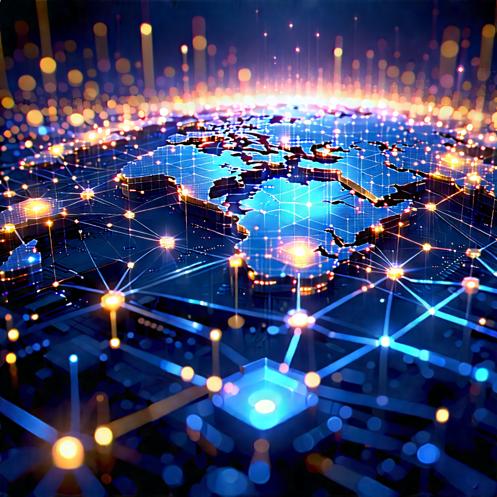 Blockchain network visualization