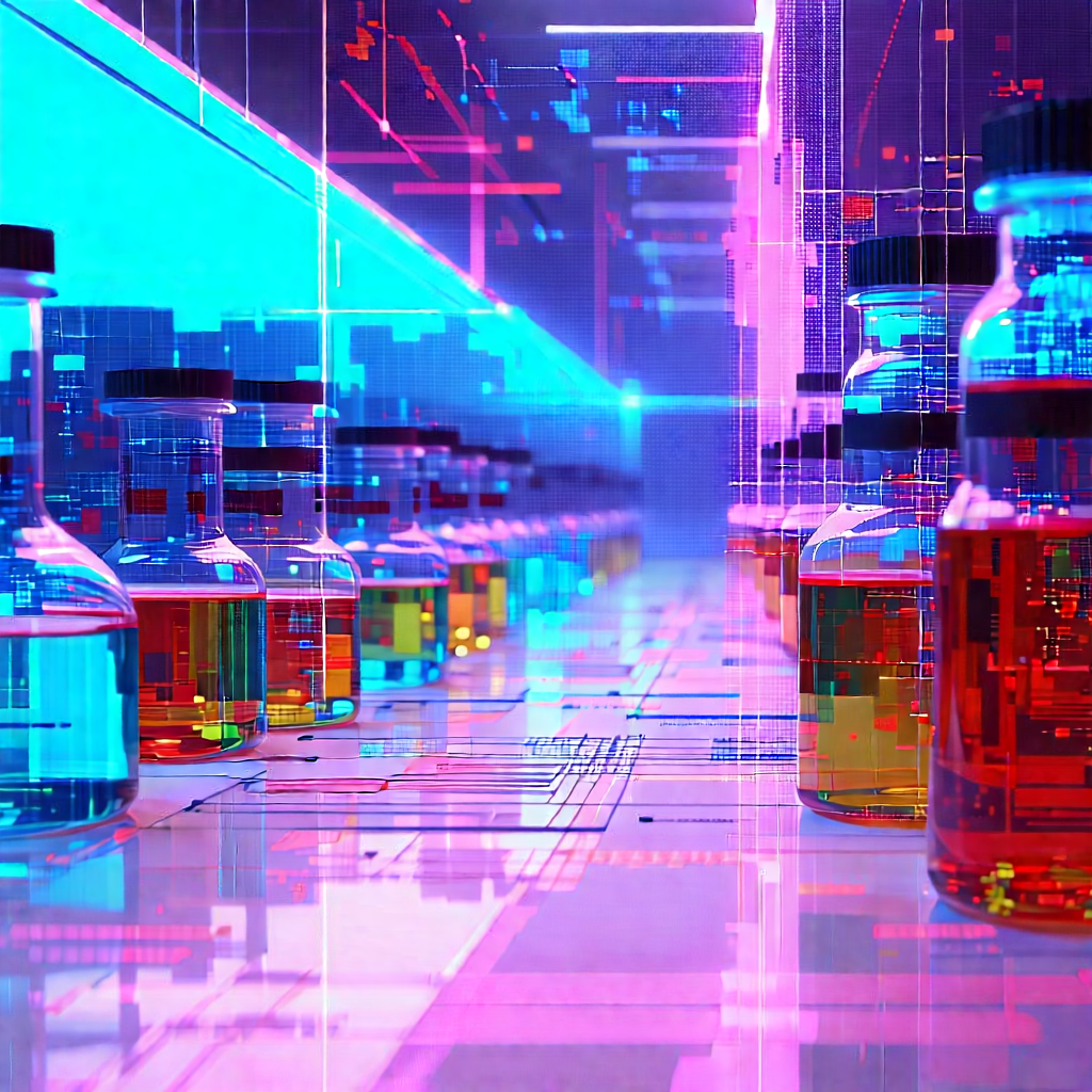 Aerospace technology in (modern:1.22) laboratory