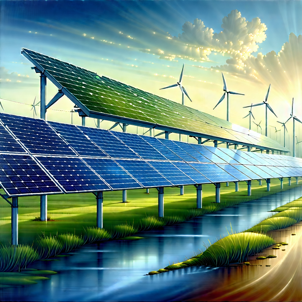 Innovative Renewable Energy Design With Large Solar