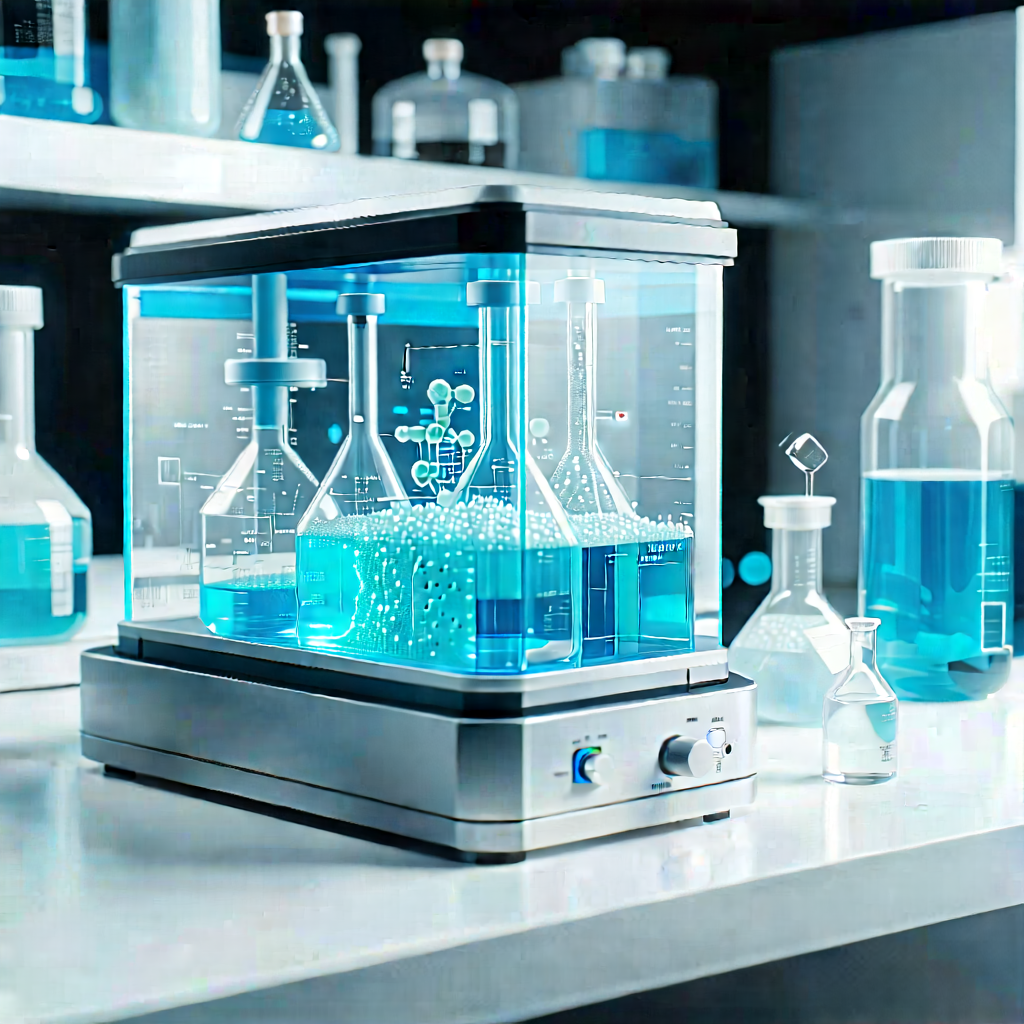 Educational Technology In Modern Laboratory With Laboratory Setting