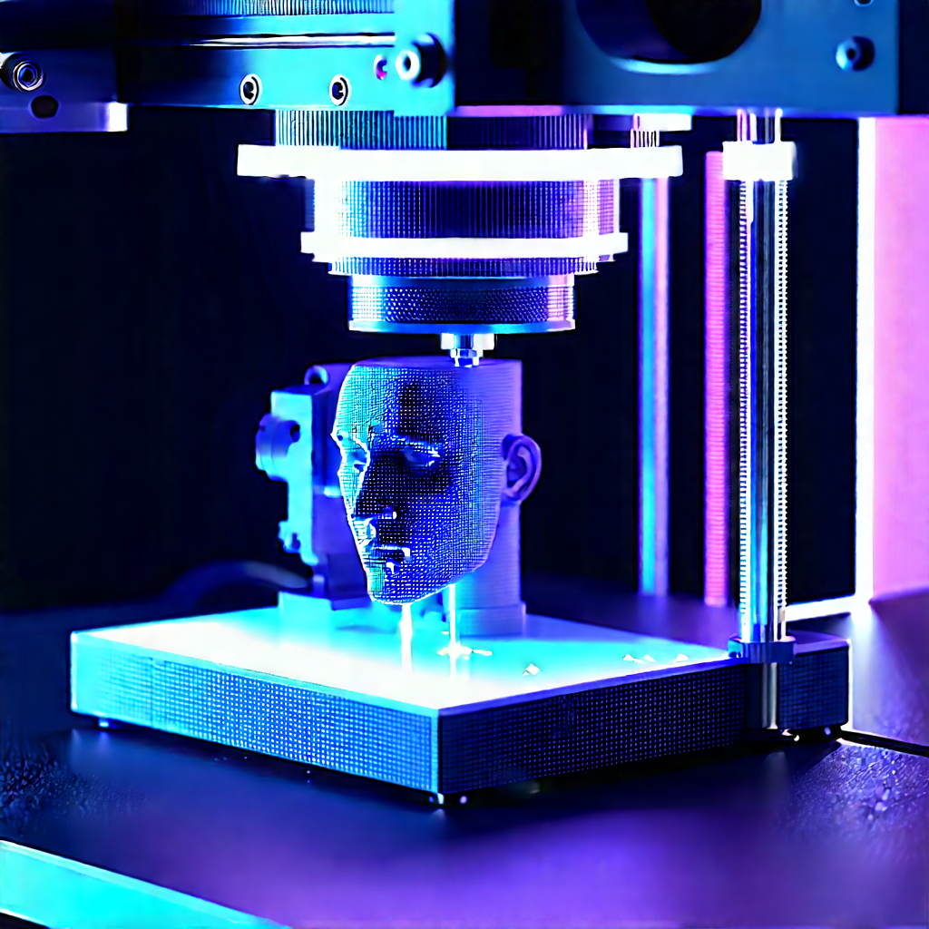 3d printer with laser scanning