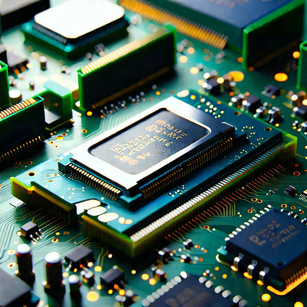 Close-up of memory module