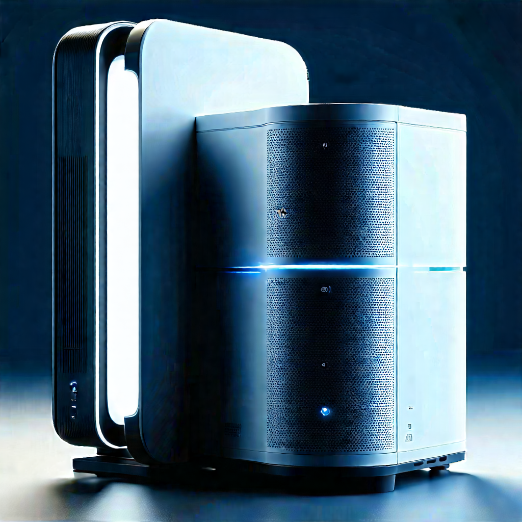 Innovative Smart Appliance Design With Large White