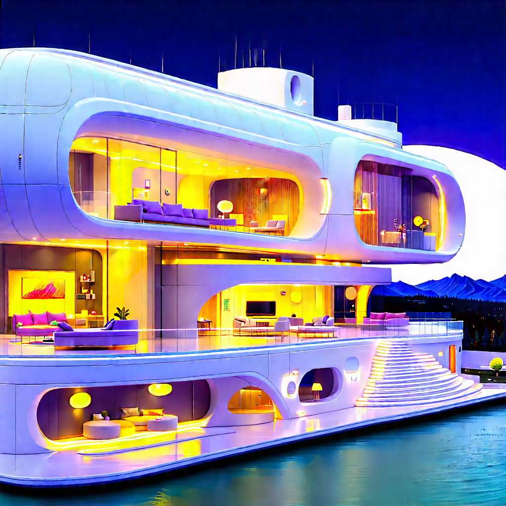Futuristic smart home