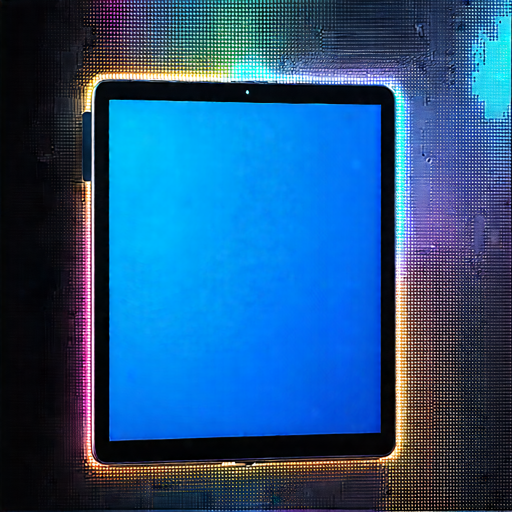 Tablet with holographic display